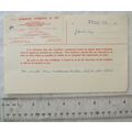 1954 letter Charles Stanley & Co., London re Si...