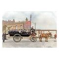 ptc7291 - Lancs - Horse drawn Cab outside Oxfor...