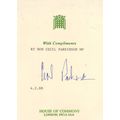 Cecil Parkinson Conservative MP House Of Common...