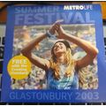Glastonbury 2003 Summer Festival CD Promo Metro...