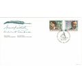CANADA 1989 CANADIAN POETS SE-TENANT PAIR ON OF...