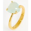 LES NEREIDES PARIS Gold Tone & Heart Embellishe...