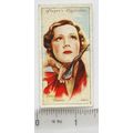 1934 Players Film Stars 2nd Series No. 17 Irene...