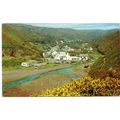 COLOURED POSTCARD OF SOLVA VILLAGE PEMBROKESHIR...