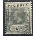 Nigeria 1914 SG3 2d Grey Mounted Mint . .