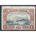 British Guiana 1898 SG216 1c Blue-Black & Carmi...