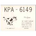 kpa-6149 m leon lawler fresno calif 1960s cb qs...