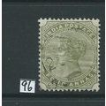 india stamps used sg96 sg 96