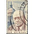 USA, PEOPLE, Sam Rayburn, brown & blue 1978, 4c