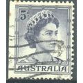 Australia 1959 - SG314 - 5d blue - Queen Elizab...