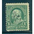 Used 279 1c Benjamin Franklin Average Plus NA1144