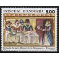 1989 Andorra - Sc# 378 Mint NH - Art / retable ...
