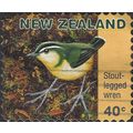 NEW ZEALAND, BIRD, Stout-legged Wren, yellow 19...
