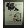 1944 WWII United States Steel Ad - Submarines Out of Steel