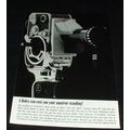 1962 Bolex Zoom Reflex 8 Movie Camera Ad!!!