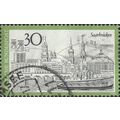 GERMANY, Saarbrucken, green 1973, 30pf