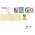 Luxembourg 1994 Registered Cover Mersch cancel ...