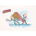 Rosie Brooks Cinema Tickets Postcard unused cor...