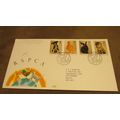 1990 GB FDC Cover - RSPCA - Animal Rescue / Pets