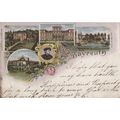 Gruss Aus Bayreuth Antique German Postcard