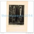 AREZZO, THE BISHOPS TOMB, ITALY, BOOK ILLUSTRAT...