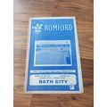 1962/63 Romford vs Bath City - Southern League ...