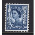 JERSEY SG14 5d Royal Blue - Unmounted Mint