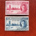 St VINCENT St Vincent 1946 Victory set SG 160-1...