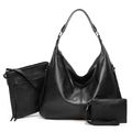Women Shoulder Bags Tote Satchel Hobo 3pcs Purs...