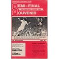 LIVERPOOL v ARSENAL LEAGUE CUP SEMI-FINAL 1977/78