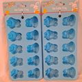 Lot 2 New EASTER Silicone ICE CUBE TRAYS Bunny ...