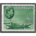Seychelles 1941 SG137a 6c Greyish-Green Mounted...