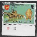 IOM 1974 10P 'HISTORIC ANNIVERSARIES' FINE USED...