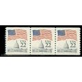 2115 22c U.S. Flag Very Fine MNH PNC 2/3 R0648
