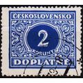 Czechoslovakia. 1928 2k S.G.D293 Used