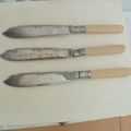Vintage 3 Fish Knives