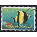 Norfolk Island 1998 Reef Fish - Moorish Idol $3...
