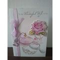 Wife to be Cards - Hand Made 17cm x 12cm approx