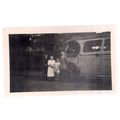 1950 photograph of a vintage coach...70 x 115 mm =
