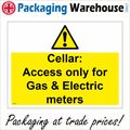 WT047 CELLAR ACCESS ONLY FOR GAS & ELECTRIC MET...