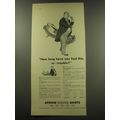 1949 Arrow White Shirts Ad - How long have you ...