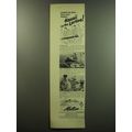 1949 Matson Cruise Ad - Hawaii on the Luline!