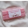 50g Soy wax snap bar English Rose, can personal...