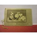 CHRISTMAS unused Victorian greetings card with ...