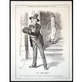 AU REVOIR! 1881 John Tenniel - William Gladston...