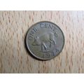Bermuda 1974 1 Cents Coin