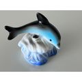 MINIATURE CERAMIC DOLPHIN