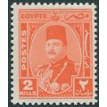Egypt 1944 2m orange-red SG292 unused