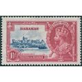 Bahamas 1935 1½d. deep blue & carmine Jubilee S...