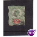 1911 GB EDWARD 2D GREEN RED F/U SG 292
